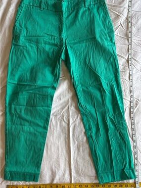 George Vibrant Teal Green Trousers
